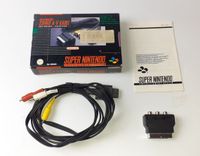 SNES Stereo A/V Kabel mit SCART-Adapter in OVP Bayern - Maßbach Vorschau