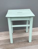 ❤️ Hocker Vintage Retro mint Holz Shabby Tisch Kinderzimmer Bonn - Beuel Vorschau