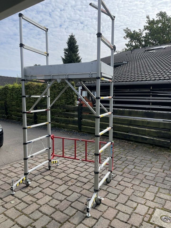 Miete Teletower mobiles Teleskopgerüst faltbares Gerüst Baugerüst in Ingolstadt