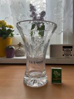 Kristallglas Vase geätzter Dekor Tulpen Rose Nelke Berlin - Hohenschönhausen Vorschau