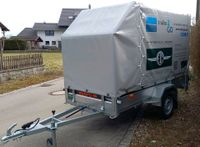 750 kg Auto Pkw Anhänger Trailer mieten vermieten verleih Umzug Bayern - Fuchstal Vorschau