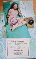 Rose Mcgowan orig.Autogramm +COA Charmed Niedersachsen - Börger Vorschau