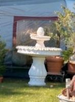 Stein-Brunnen/ Etagenbeunnen/ für Garten mit Pumpe Hessen - Weiterstadt Vorschau