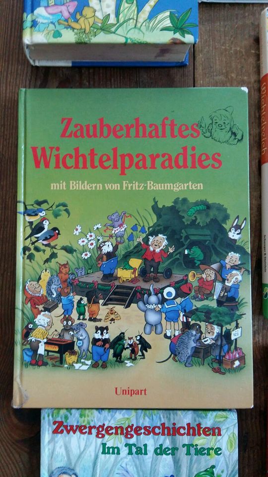 Buch Set Wichtel Zwerge Heinzelmännchen Geschichten vorlesen in Weil am Rhein