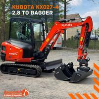Minibagger 2,8to Mieten Bagger 3 to Mieten Nordrhein-Westfalen - Lemgo Vorschau
