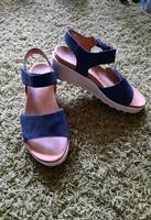 Gabor Sandalen Sandalette Schuhe Gr. 4 dunkelblau Dortmund - Schüren Vorschau