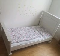 Kinderbett / Gitterbett zum Umbauen + Matratze und Bettzeug Leipzig - Gohlis-Mitte Vorschau