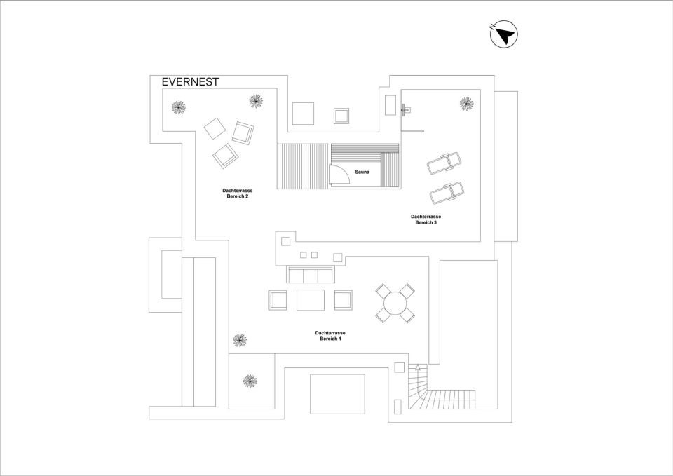 Exklusives Penthouse in Toplage von Prenzlauer Berg im beliebten Quartier von Marthashof in Berlin