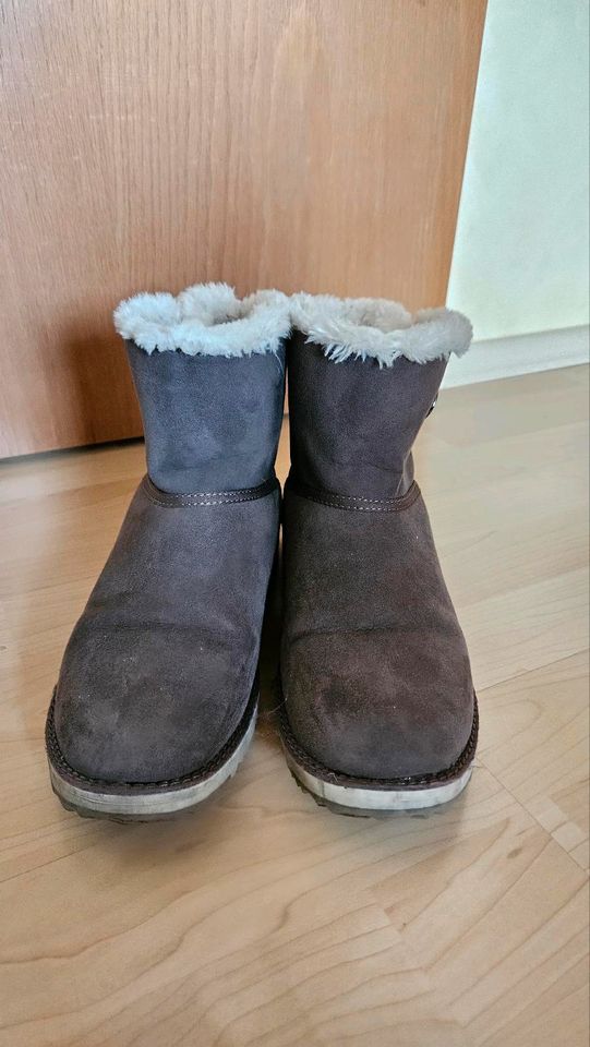 S. Oliver Damen Winter Boots Schuhe Größe 40 braun in Erzhausen
