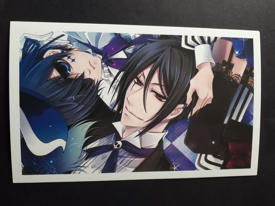 Black Butler Postkarten Sammelkarten Anime in Sonnenbühl