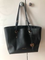 Michael Kors MK Jet Set Handtasche Shopper schwarz Gold Saarland - Mettlach Vorschau