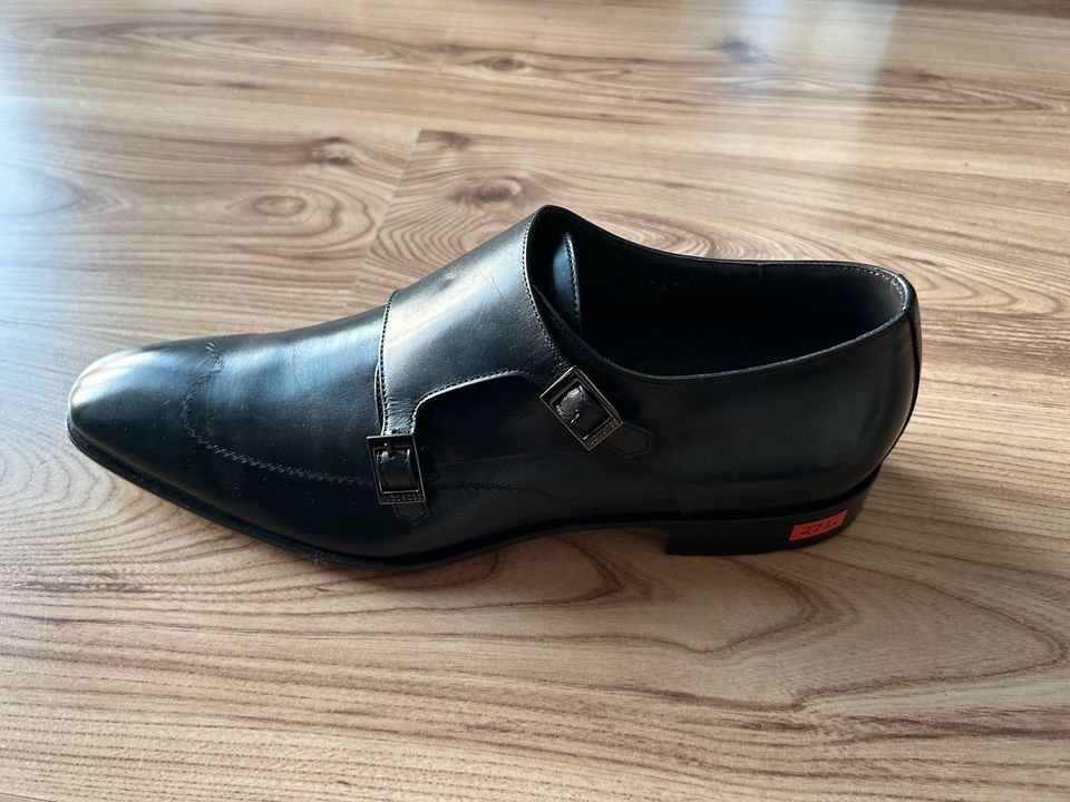 Hugo Boss Herren Schuhe Doppelmonk, Gr. 42 oder 8 neu in Kerpen