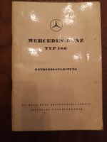 Mercedes Benz Typ 180 Betriebsanleitung Bayern - Ingolstadt Vorschau