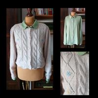 Only 50er Style Strickjacke Cardigan + JDY Bluse grün M L 40 Kr. Dachau - Dachau Vorschau