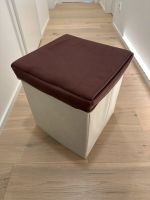 Aufbewahrungsbox Truhe mit Deckel Stoff Beige Braun B38,5 x H45,5 Leipzig - Leipzig, Zentrum Vorschau