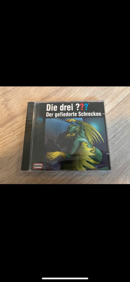 Die drei Fragezeichen ??? CD Neu Der gefiederte Schrecken in Sieverstedt