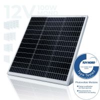 Solarpanel Solaranlage Monokristallin 100 W Photovoltaik Hessen - Hainburg Vorschau