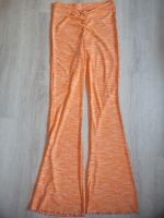 Hose stretch Orange Stoffhose mit Schlag Mecklenburg-Vorpommern - Neubrandenburg Vorschau