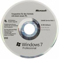 Windows 7 Professional 64 oder 32 bit Installations DVD Microsoft Bayern - Plattling Vorschau
