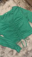ONLY Crop Langarmshirt mit Schnürung Baden-Württemberg - Hockenheim Vorschau