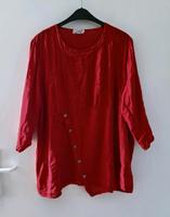 Bluse Tunika Leinen rot Gr. 46/48 Hessen - Neu-Anspach Vorschau