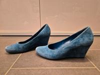 HÖGL Pumps Wedges Keilpumps türkis Gr 5 1/2 bzw 39 Hannover - Bothfeld-Vahrenheide Vorschau