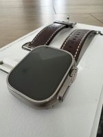 Apple Watch Ultra - 49 mm - Titan - Lederarmband neuwertig Beleg Niedersachsen - Wunstorf Vorschau