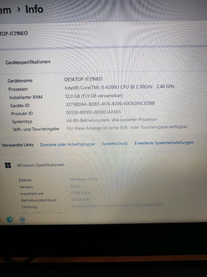 Lenovo ideapad 110 Windows 11 Pro in Weißbach