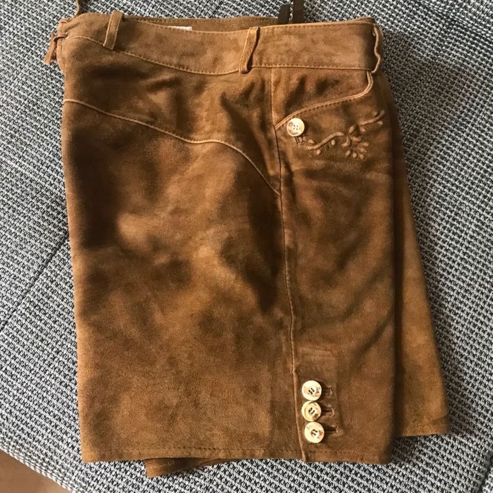 PÖLLINGER Lederhose Tracht Hose Damen  Gr.42 XL w.NEU in Kelheim