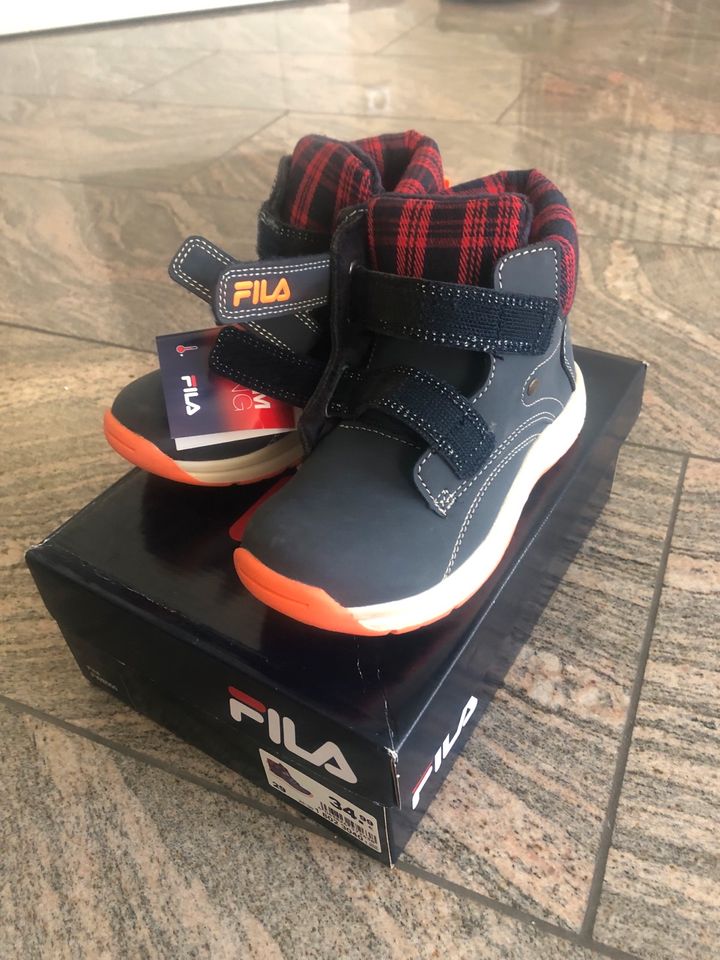 Neue Fila Kinderschuhe agr.29, nie getragen in Hepberg