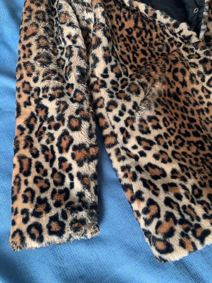 Only Jacke Mantel Leopardenmuster Tiger Winterjacke Wintermantel in Frankfurt am Main