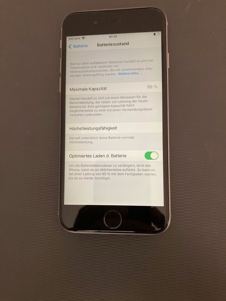 Iphone 6s 64GB Space Gray in Kraiburg am Inn