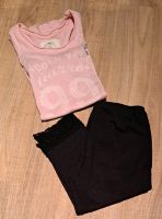 Schwarze Leggins m.  Logg Sportoberteil rosa Baden-Württemberg - Gottenheim Vorschau