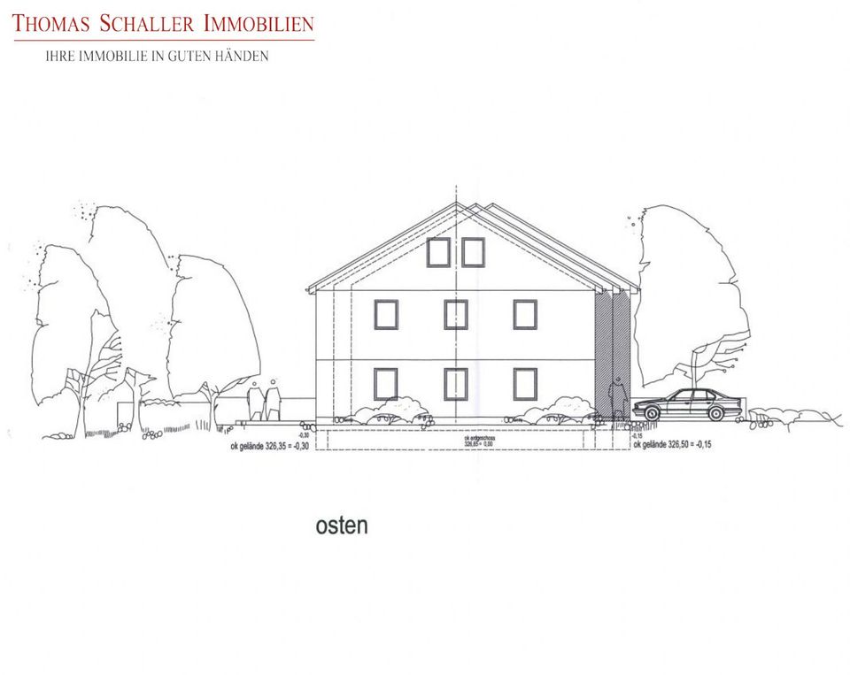 Grundstück mit Baugenehmigung für Neubau von 6 Reihenhäusern in Seukendorf in Seukendorf