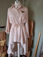 Neu Lola Bianka Luxury Longtunika Bluse Beige Gold 38 40/42 44? Sachsen-Anhalt - Weißenfels Vorschau