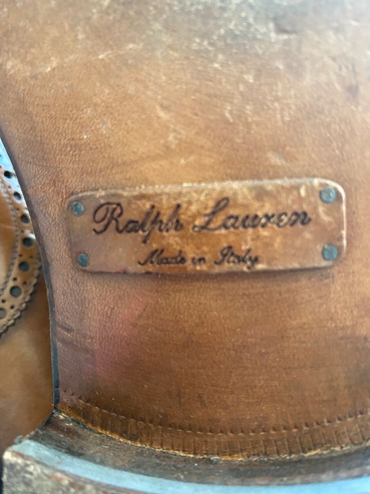 Ralph Lauren Herrenschuhe, 44, neuwertig, Neupreis 359 Euro, top! in Rinteln