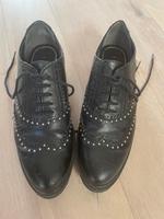 Schuhe Schnürrer Schwarz Nieten silber 39 Marco Tozzi Bayern - Ebelsbach Vorschau