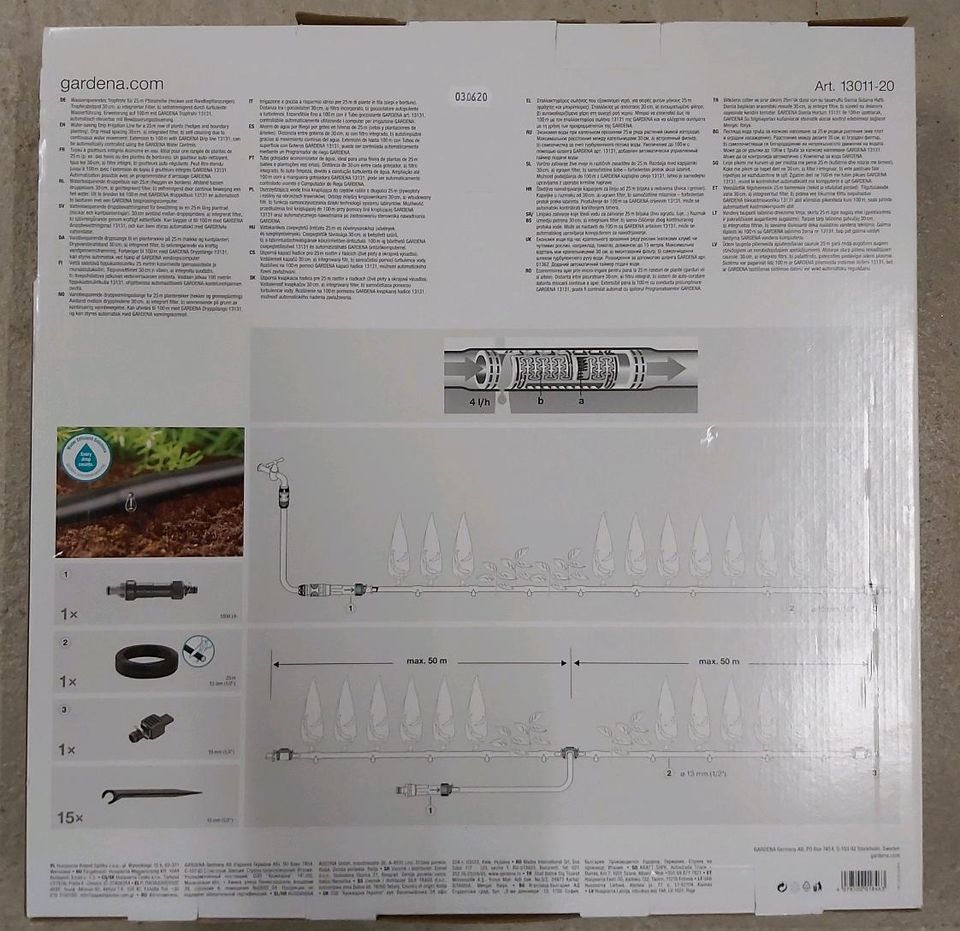 Gardena Micro-Drip System NEU Start Set Pflanzreihen M 13011-20 in Coswig