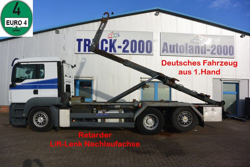 MAN TGA 26.480 Palift 15t. NL Retarder Deutscher LKW in Sottrum