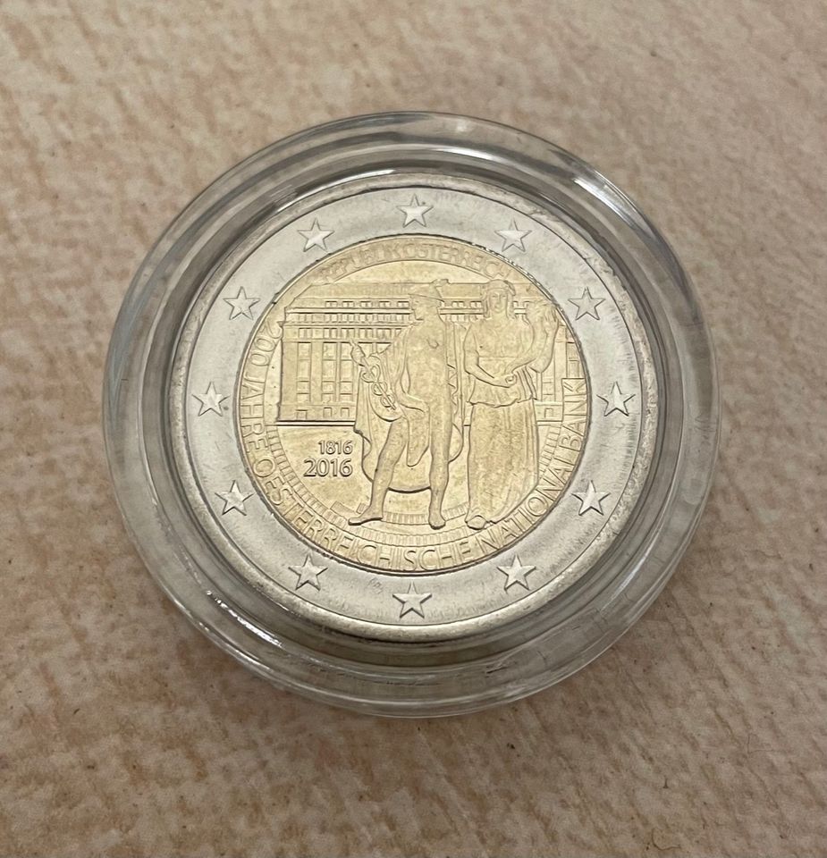 2 € Österreich 2016 "100 Jahre Österreichische Nationalbank" in Braunschweig