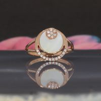 WERT 1540 € BRILLANT PERLMUTT RING 750er/18 K ROSEGOLD vxlt 87786 Essen - Altenessen Vorschau