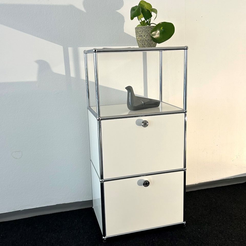 USM Haller - Highboard - Regal - Weiß - 50cm Breit - Klapptüren in Havixbeck