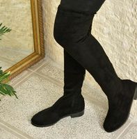 Overknee Stiefel Veloursleder Gr.39 Sachsen-Anhalt - Kabelsketal Vorschau