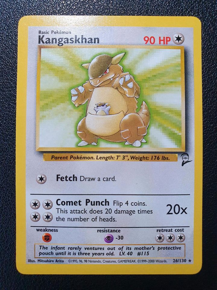 Kangaskhan 26/130 Base Set 2 NM/Mint Pokemon Sammlung Kangama in Großenkneten