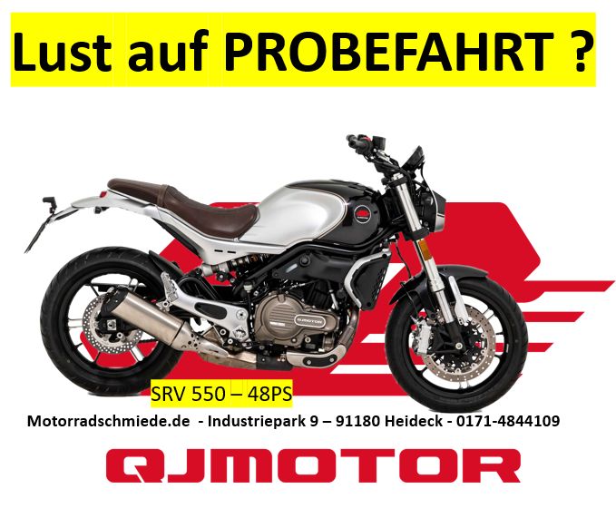 QJ Motor SRV 550 ABS - Nakedbike - jetzt auf Lager ! in Heideck