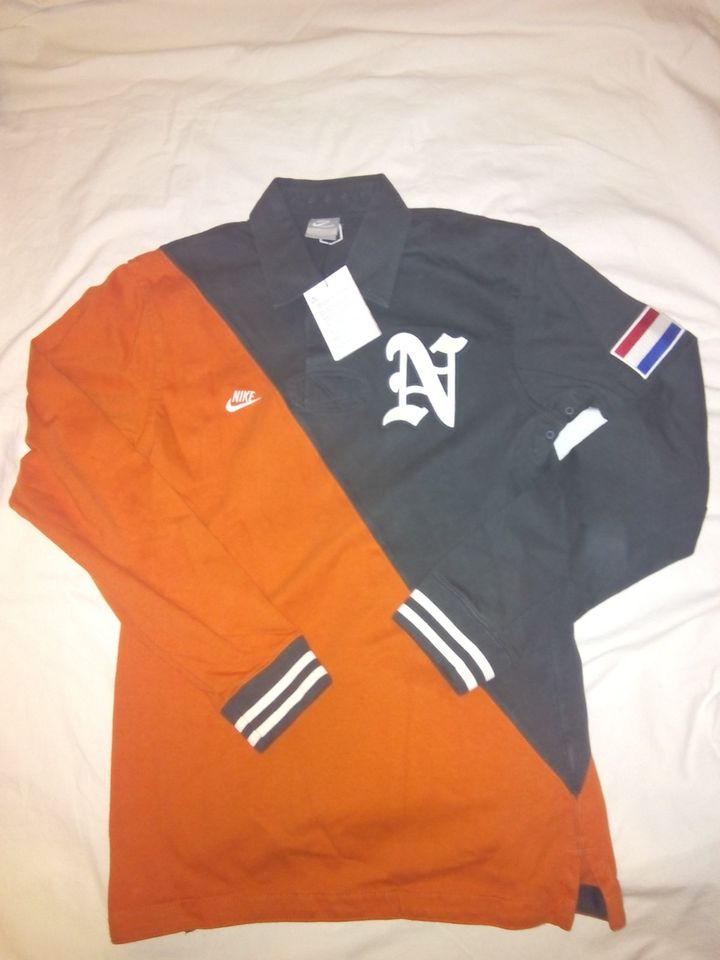 Nike Holland Niederlande Oranje Elftal Polo Langarm Poloshirt - S in Berlin