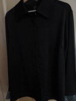 neue festliche schwarze Bluse mit Strassmanschette - Größe 42/44 Nordrhein-Westfalen - Langenfeld Vorschau