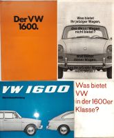 VW Typ3 1600 Prospekt Betriebsanleitung NOS Bayern - Rottendorf Unterfr Vorschau