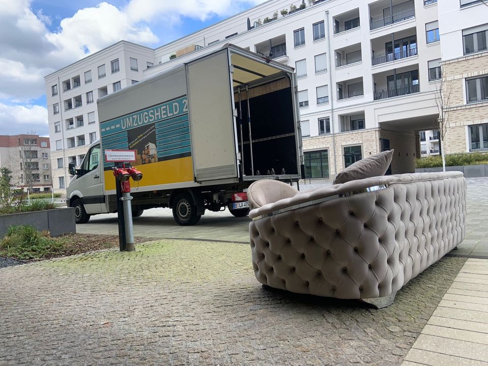 Heute noch spontan Möbeltaxi Transport Umzug Entsorgung in Berlin