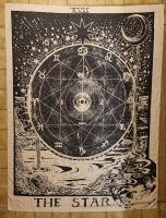 Wand Teppich The Star Tarot Karte Wicca Astronomie Psychedelic Dortmund - Innenstadt-Nord Vorschau